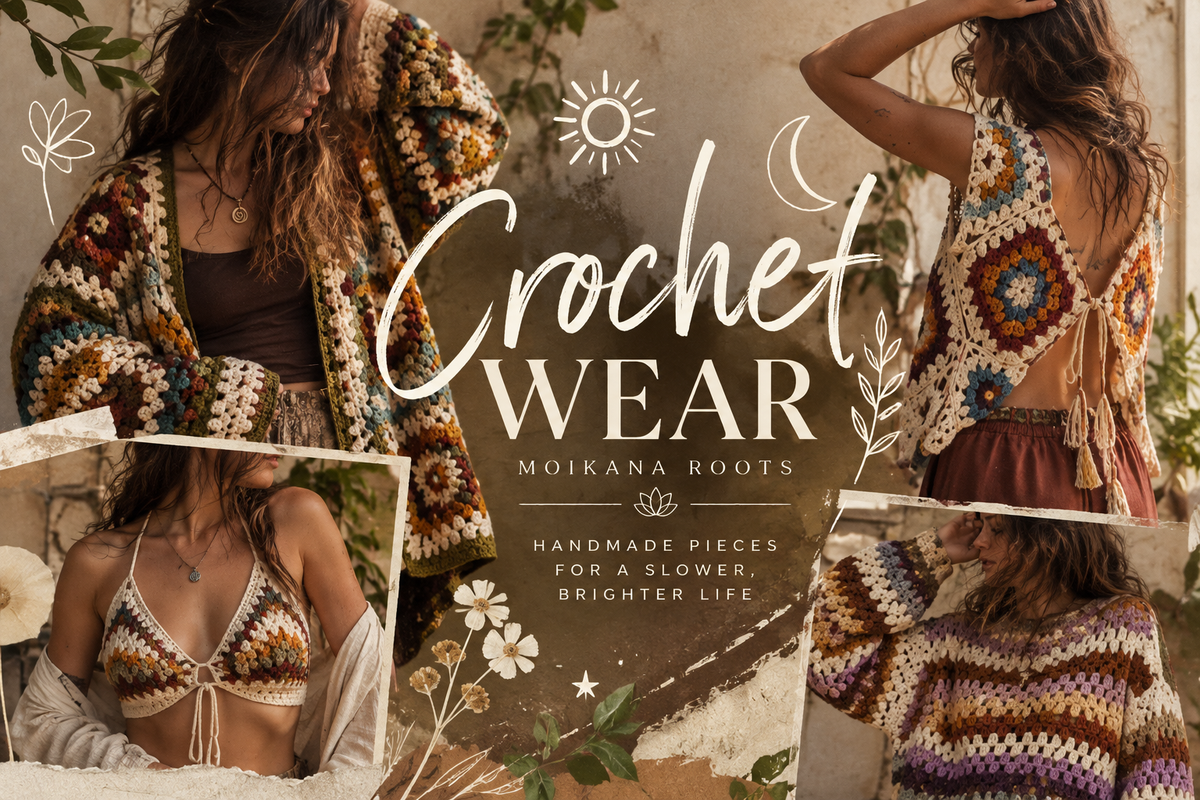 Roupa em Crochet