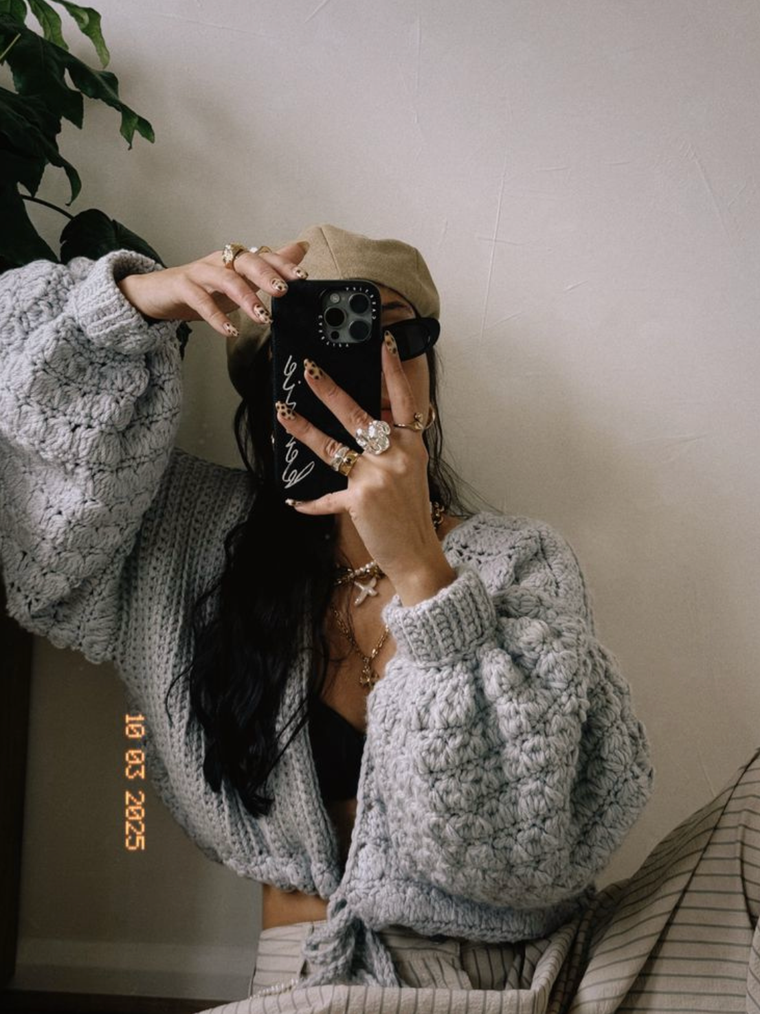 Cardigans Leaf Knit
