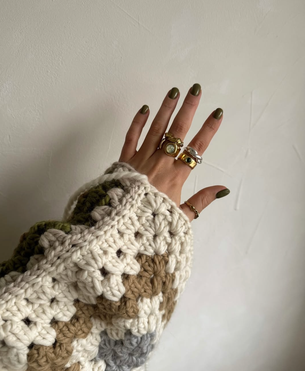 Black Patch Cardigan