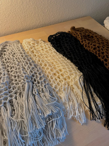 Poncho de Crochet Wild Soul