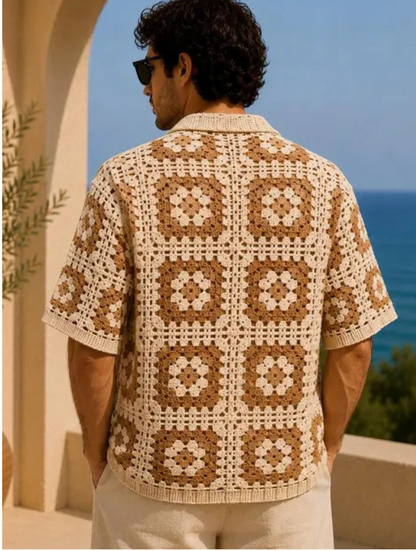 Camisa Crochet Amalfi