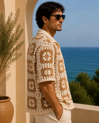 Camisa Crochet Amalfi
