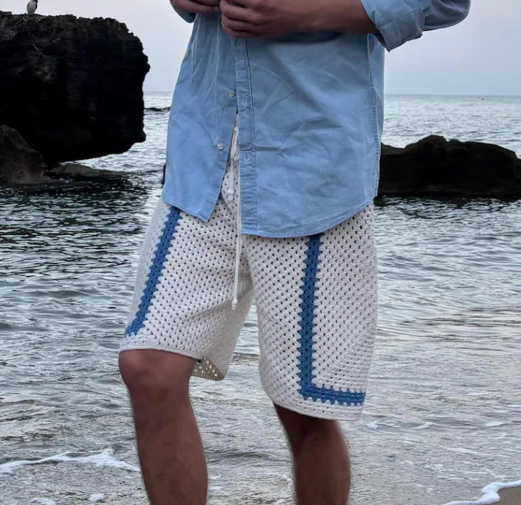 Bermuda Crochet Azure Coast