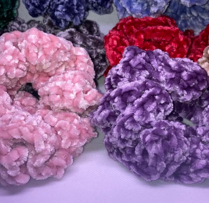 Retro Bloom Scrunchies