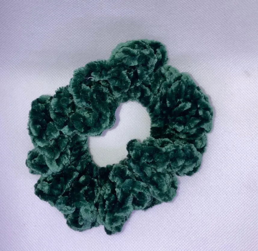 Retro Bloom Scrunchies