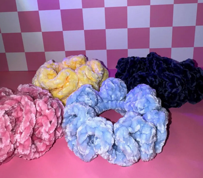 Retro Bloom Scrunchies