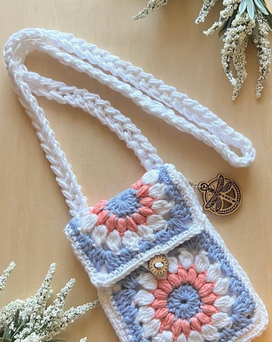 Mini Crochet Phone Bag