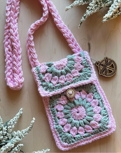 Mini Crochet Phone Bag