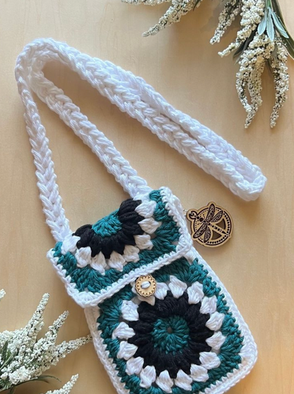 Mini Crochet Phone Bag