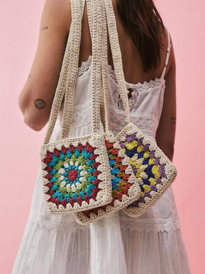 Mini Granny Crochet Bag