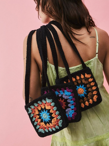 Mini Granny Crochet Bag