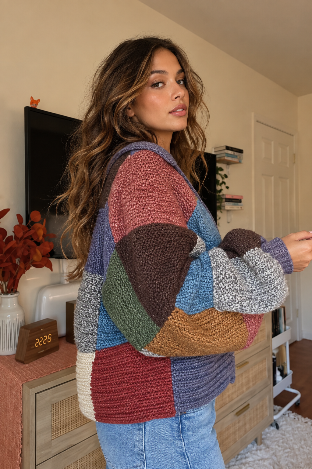 Cardigan de crochet Earth Mosaic, MOIKANA ROOTS (4)