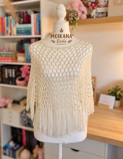 Poncho de Crochet Wild Soul