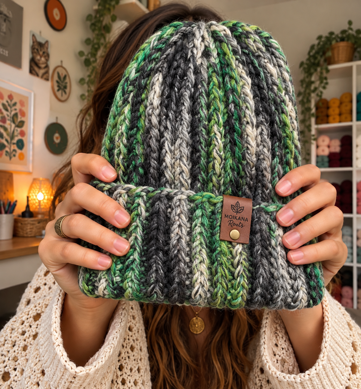 Gorro de Crochet Wildwood Chunky