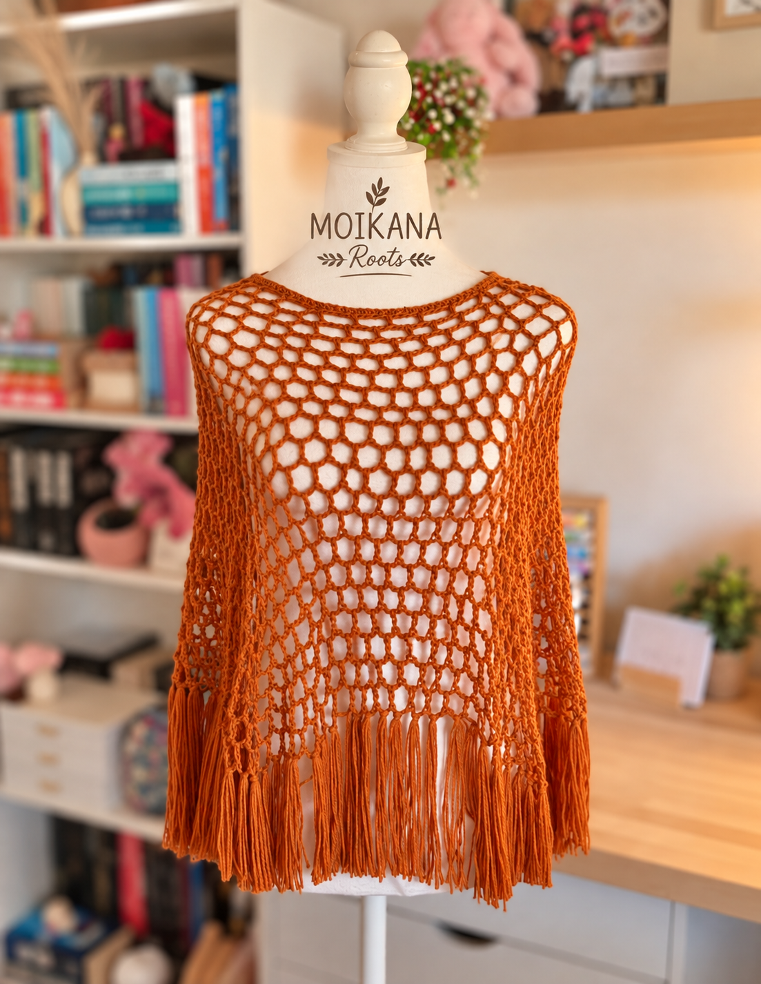 Poncho de Crochet Wild Soul