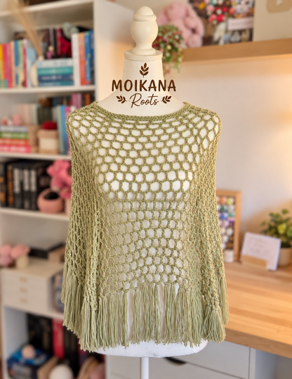 Poncho de Crochet Wild Soul