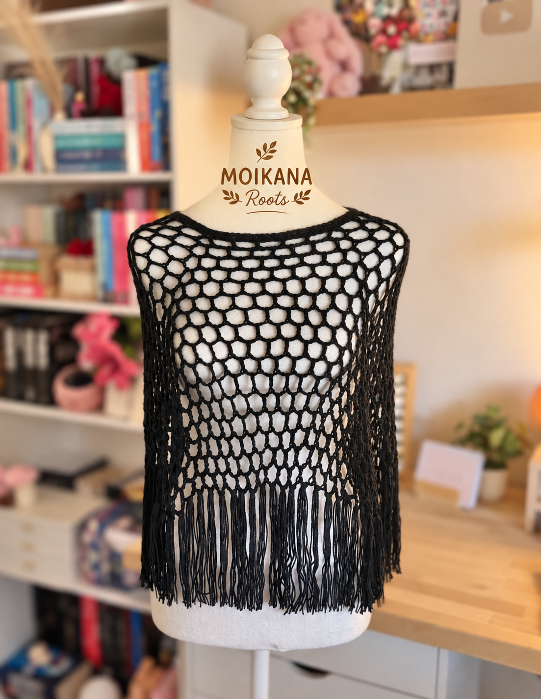 Poncho de Crochet Wild Soul